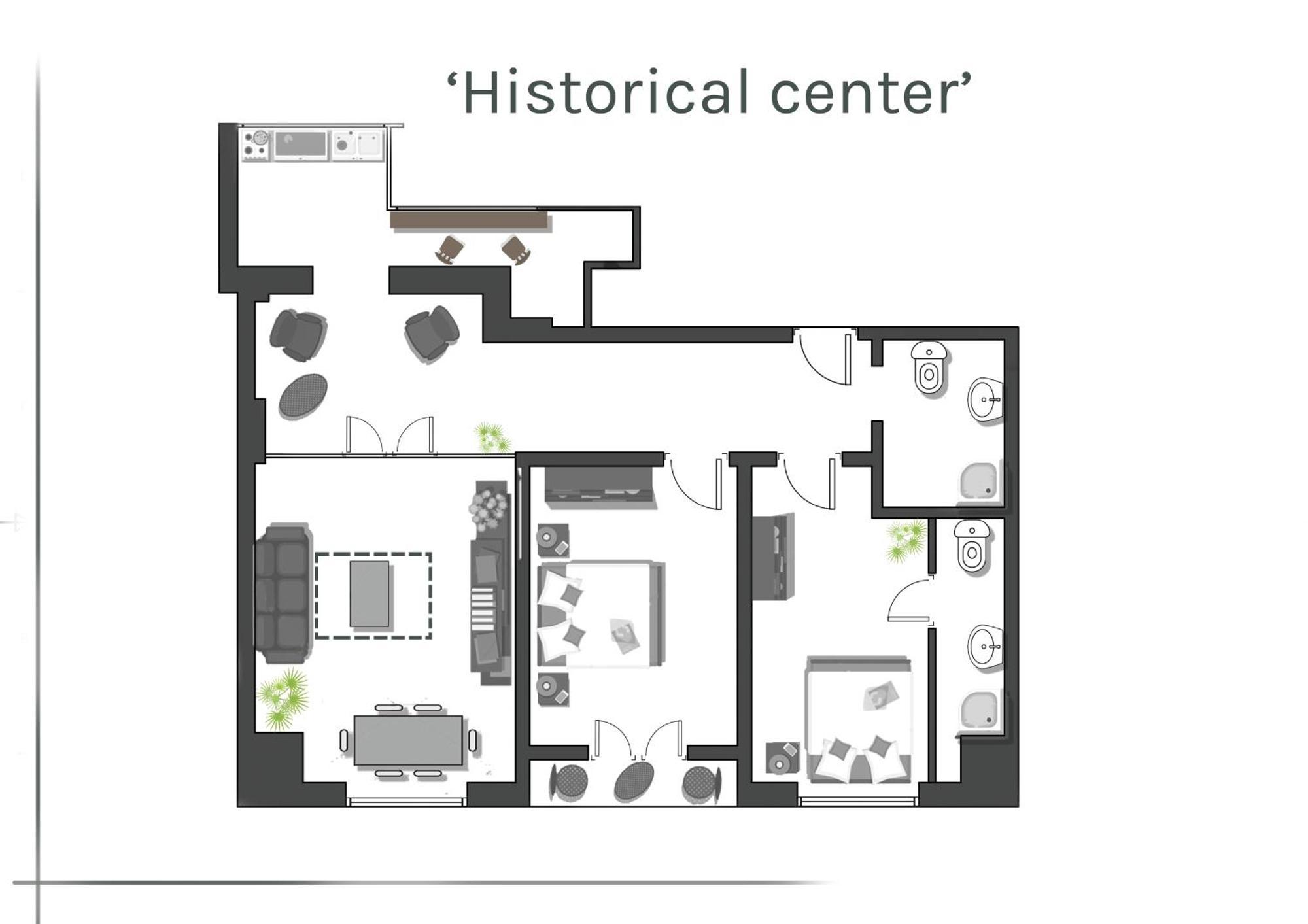 Historical Center 1 By Citylife Suites Bukurešť Exteriér fotografie